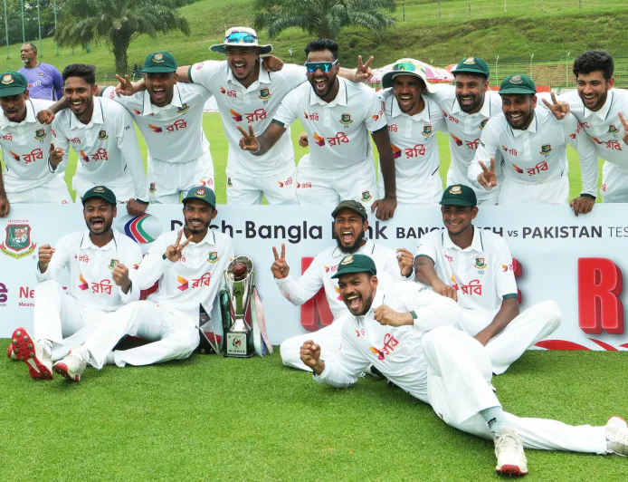 Bangladesh crush Pakistan in 2nd test to sweep series