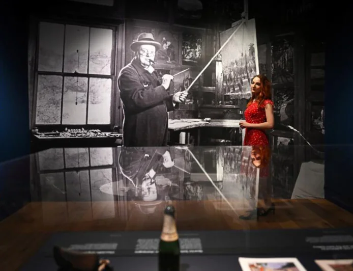 Winston Churchill's 'playful' paintings go on show in London