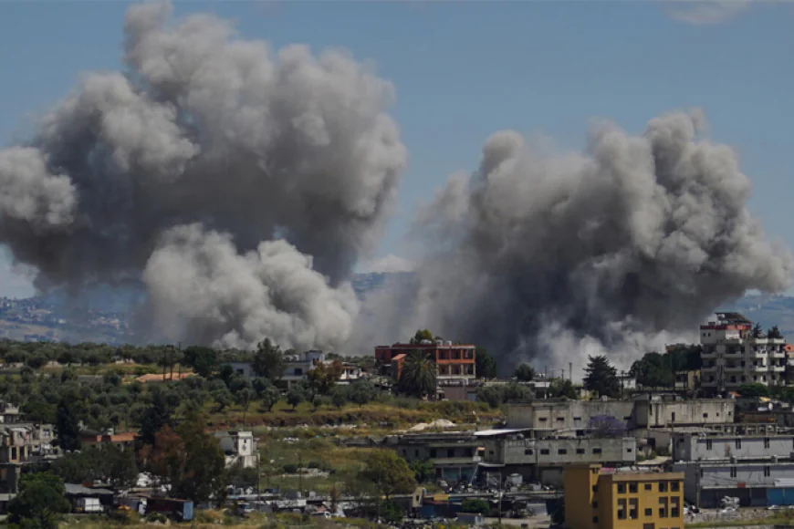 Deadly Israeli strikes pound south, east Lebanon