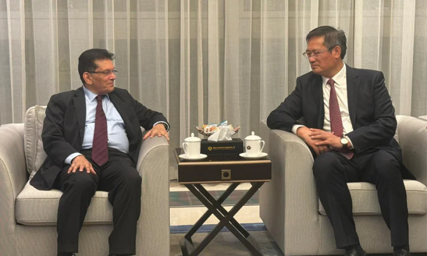 Khalilur begins three-day official visit to China