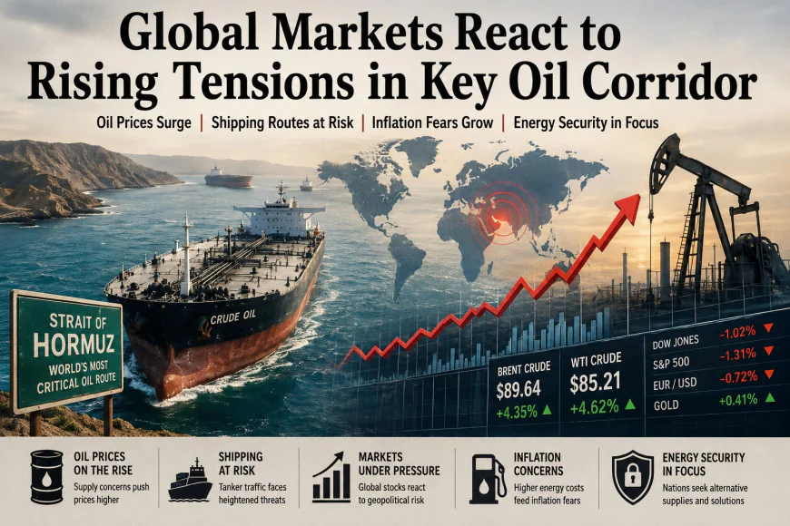 Global Markets React to Rising Tensions in Key Oil Corridor