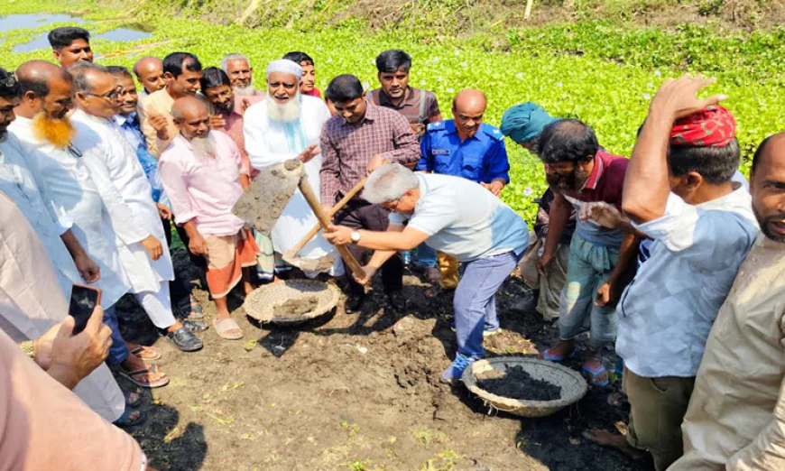 Canal excavation, road development being done for public welfare: MP Milon
