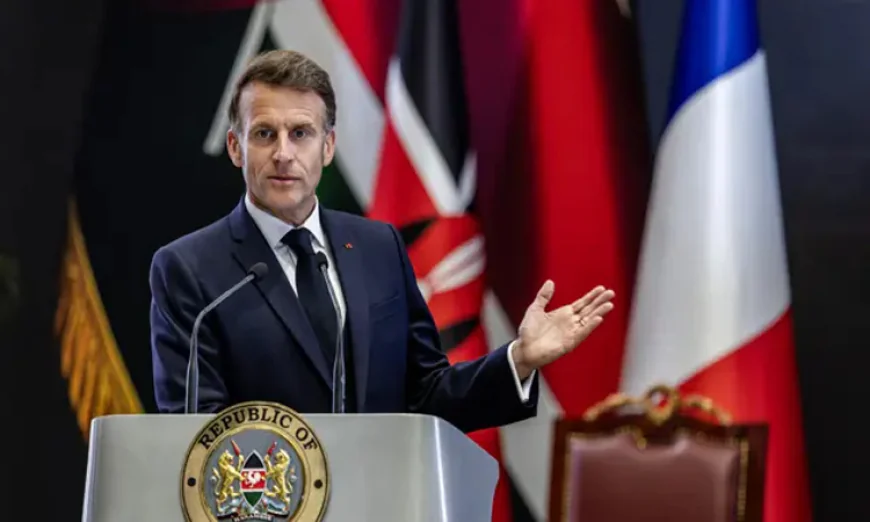 France's Macron defends Europe in Africa