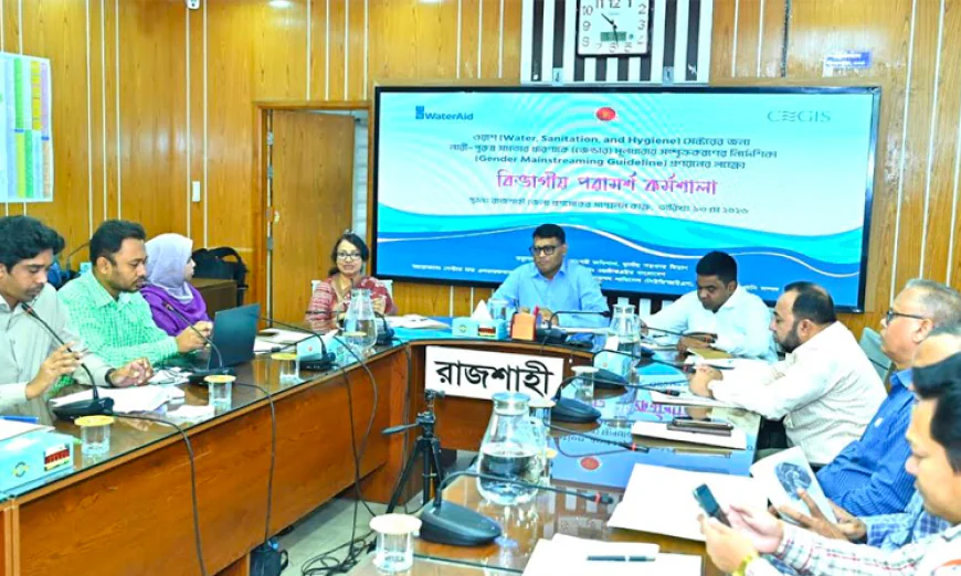Consultation workshop on gender equality in WASH sector held in Rajshahi