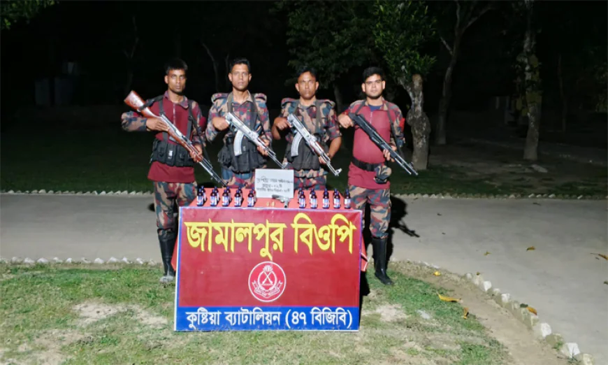 BGB seizes local firearm, ammunition, narcotics in Kushtia