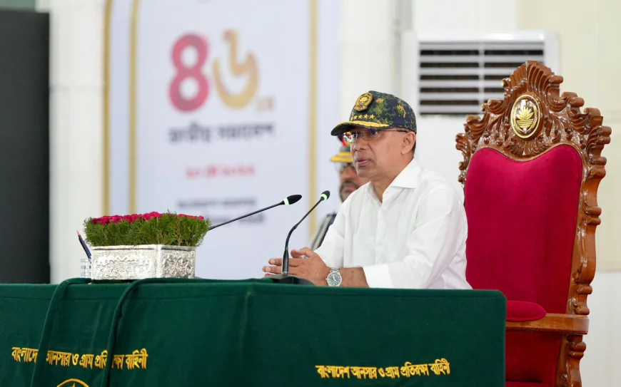 PM urges Ansar-VDP members to perform duties with discipline, professionalism