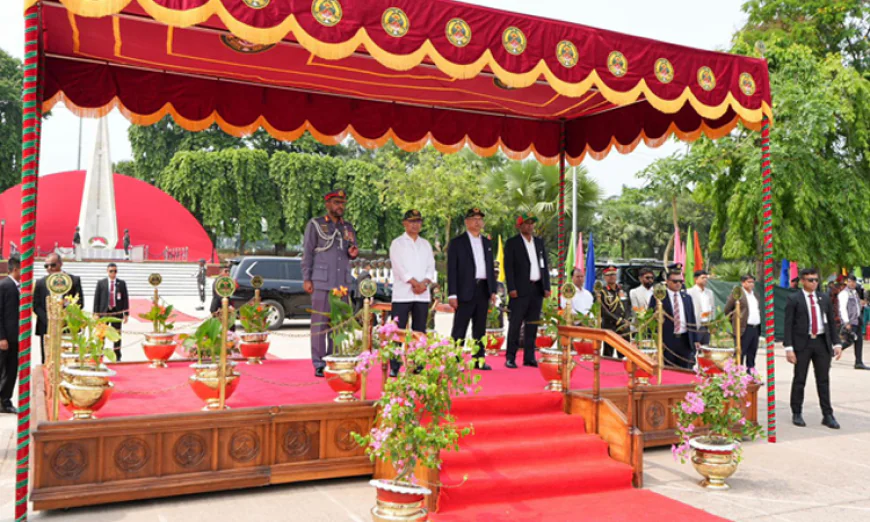 PM joins 46th National Rally of Ansar, VDP