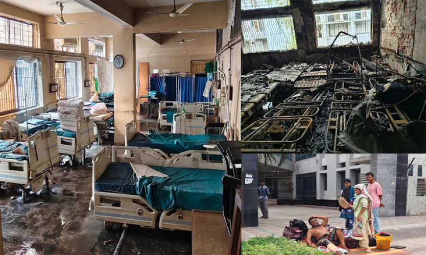Fire at KMCH brought under control; five injured