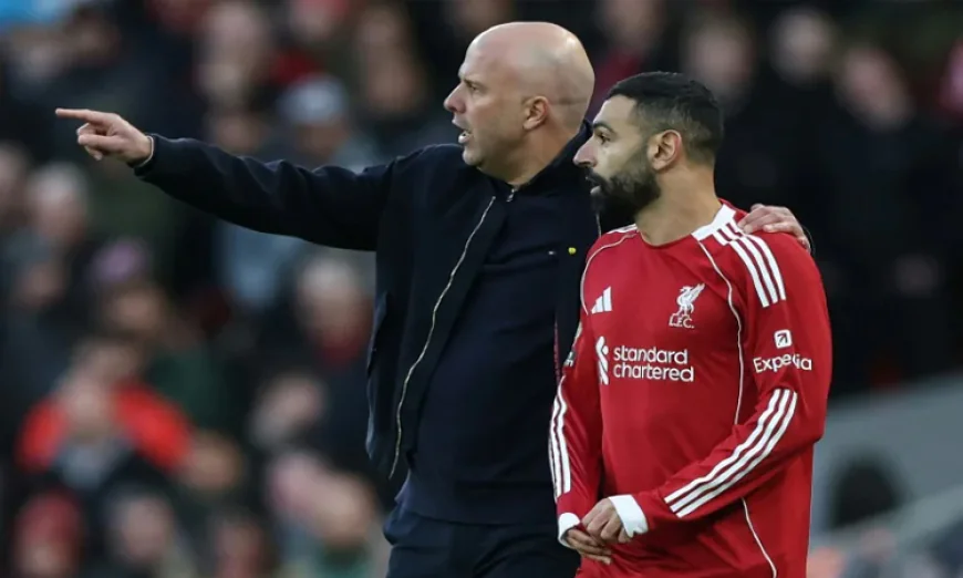 Slot says he shares Salah ambition for Liverpool