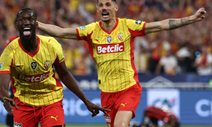 Lens beat Nice to win French Cup for first time