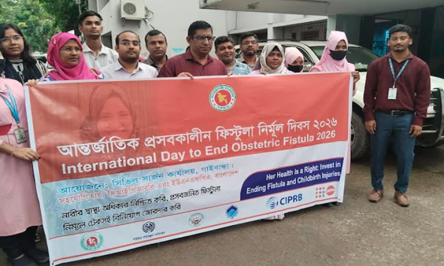 International Day to End Obstetric Fistula observed in Gaibandha