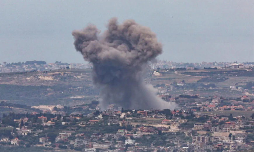 Lebanon civil defence says Israeli strike destroys its Nabatieh facility