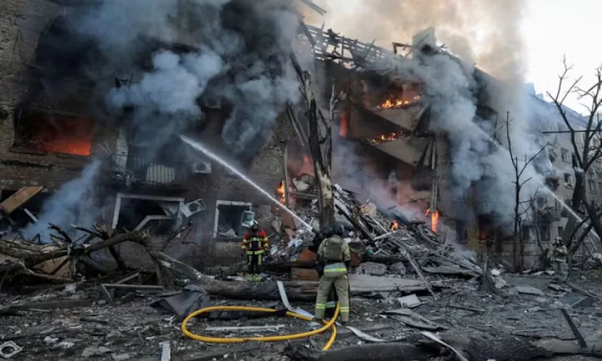 Russia kills 4 in massive Ukraine attack using nuclear-capable missile
