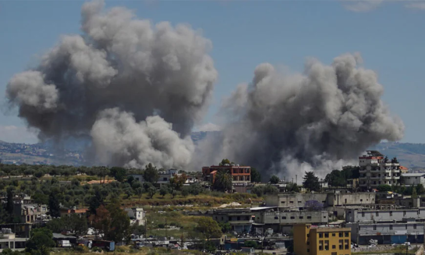Deadly Israeli strikes pound south, east Lebanon