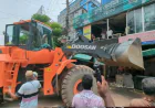 RCC Demolishes Illegal Structures in Rajshahi