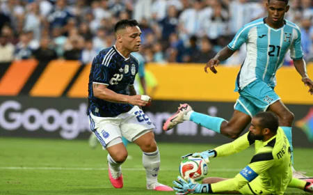 Argentina stroll to pre-World Cup win over Honduras