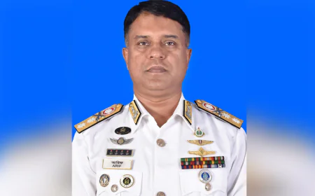 Rear Admiral Arif Ahmed Mostafa Takes Charge as Mongla Port Chairman