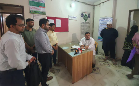 State Minister Visits Aminbazar and Ashulia Revenue Offices