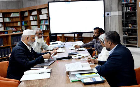 Sub-Committee of 13th JS Library Committee Holds Meeting