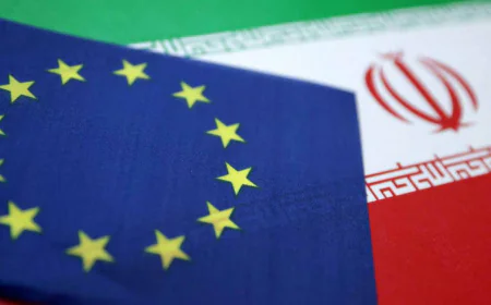 EU Sanctions Iranian Guards Over Strait of Hormuz Disruption