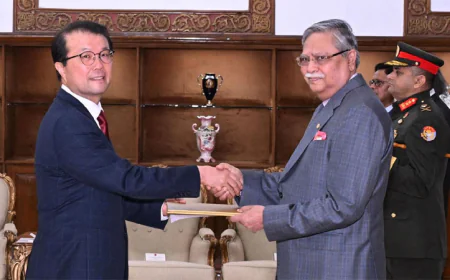 President Urges South Korea to Boost Trade and Investment with Bangladesh