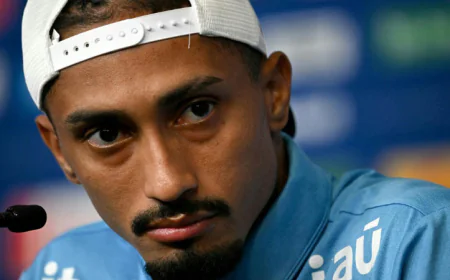 Raphinha Eager to Deliver for Ancelotti as Brazil Prepare for World Cup Bid