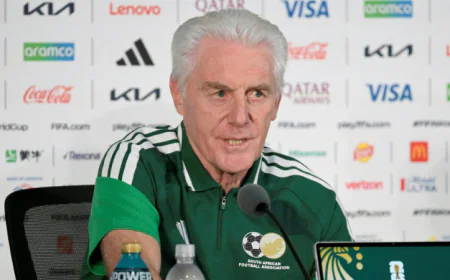 South Africa Brace for Azteca Test Against Mexico
