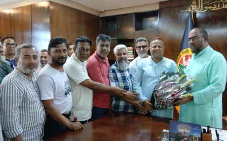 Reception Accorded to Abdul Kaiyum Chowdhury on Being Elected Director of the Bangladesh Cricket Board