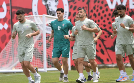 Iran Begin World Cup Preparations on Training Ground