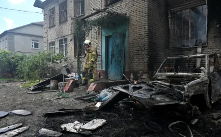Three Civilians Killed in Fresh Russia-Ukraine Strikes