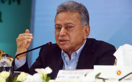 Bangladesh Must Shift to Investment-Led Economy: Finance Minister