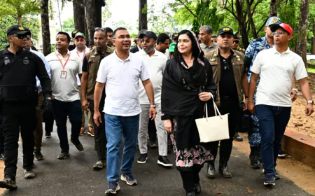 PM visits Dulahazara Safari Park in Cox’s Bazar