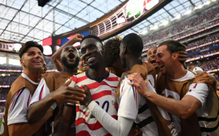 Balogun stays calm after brace in US World Cup win