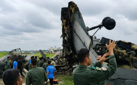 Military transport plane crashes in India, casualties unknown
