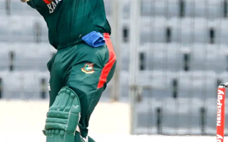 লিটনের ব্যাটিং ঝলকে অস্ট্রেলিয়ার বিপক্ষে ফিফটি