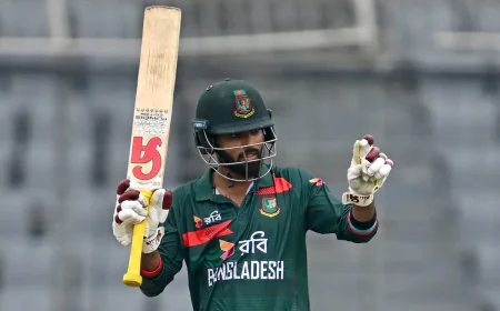 Bangladesh set Australia a target of 275 to avoid ODI whitewash