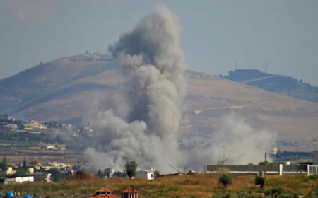 Israel issues broad evacuation warnings as strikes hit south, east Lebanon