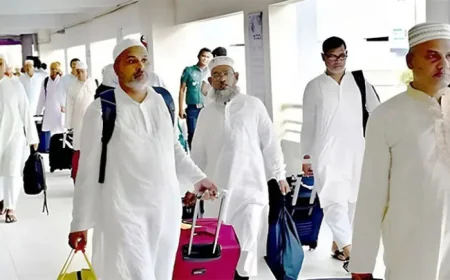 Over 56,800 Bangladeshi Hajis return home