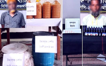 Two Held with Drugs in Rangpur, Nilphamari