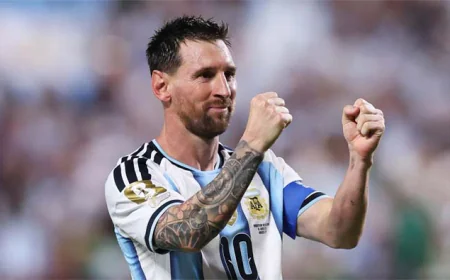 Messi Matches World Cup Goals Record as Argentina Triumph