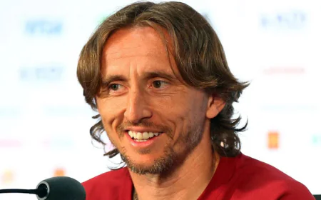 Rejuvenated Modric Relishing Final World Cup Journey