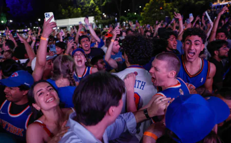 Jubilant New York on alert as Knicks parade plans take shape