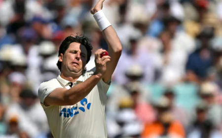 Henry’s Heroics Put New Zealand 100 Runs Ahead of England in 2nd Test