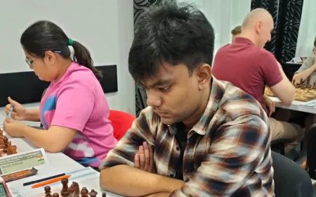 Zia Secures Fifth-Round Victory at Belgrade GM Swiss Mix Chess
