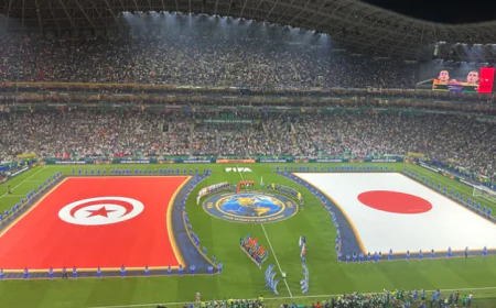 Japan Cruise Past Tunisia in World Cup’s 1,000th Match