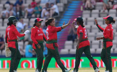 Tigresses Clinch Historic 23-Run Win Over Pakistan in T20 World Cup
