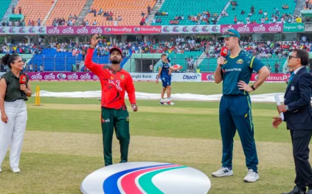 Bangladesh Opt to Bat First in 3rd T20 to Avoid Whitewash