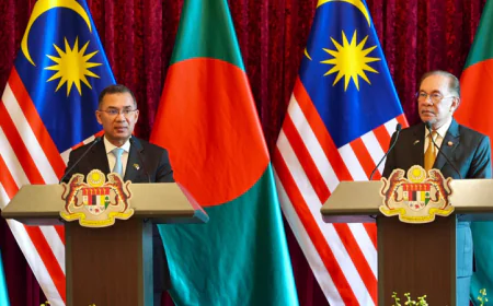 PM Seeks Greater Access to Malaysian Labour Market for Bangladeshi Workers
