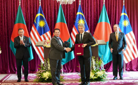 Bangladesh, Malaysia Sign MoU, Exchange Two Instruments After Bilateral Talks