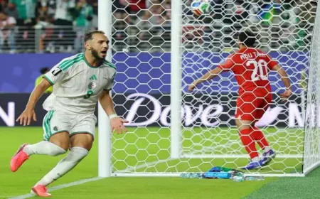 Algeria Edge Jordan 2-1 for First World Cup Win